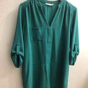 Novak Split Neck 3/4 Sleeve Dress (used)